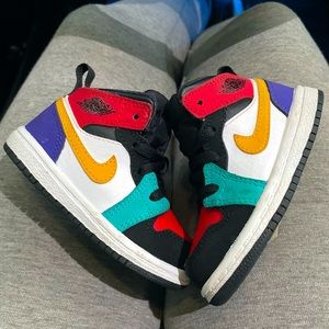Jordan 1 MID Multicolor Toddler shoes size 5c